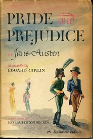 Pride and Prejudice Book Cover by Jane Austen